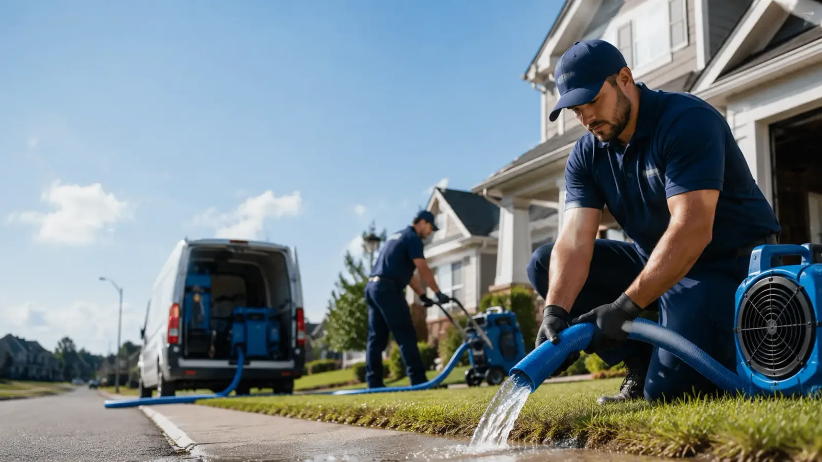 Flood Damage Restoration in Minford, OH